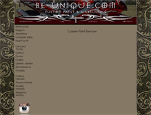 Tablet Screenshot of be-unique.com