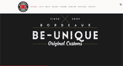 Desktop Screenshot of be-unique.fr